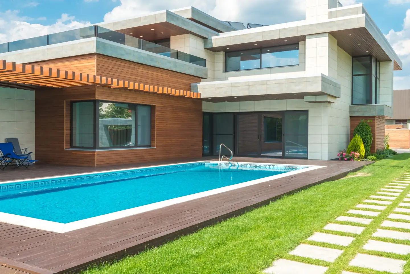 Swimming pool built in Bywong, NSW